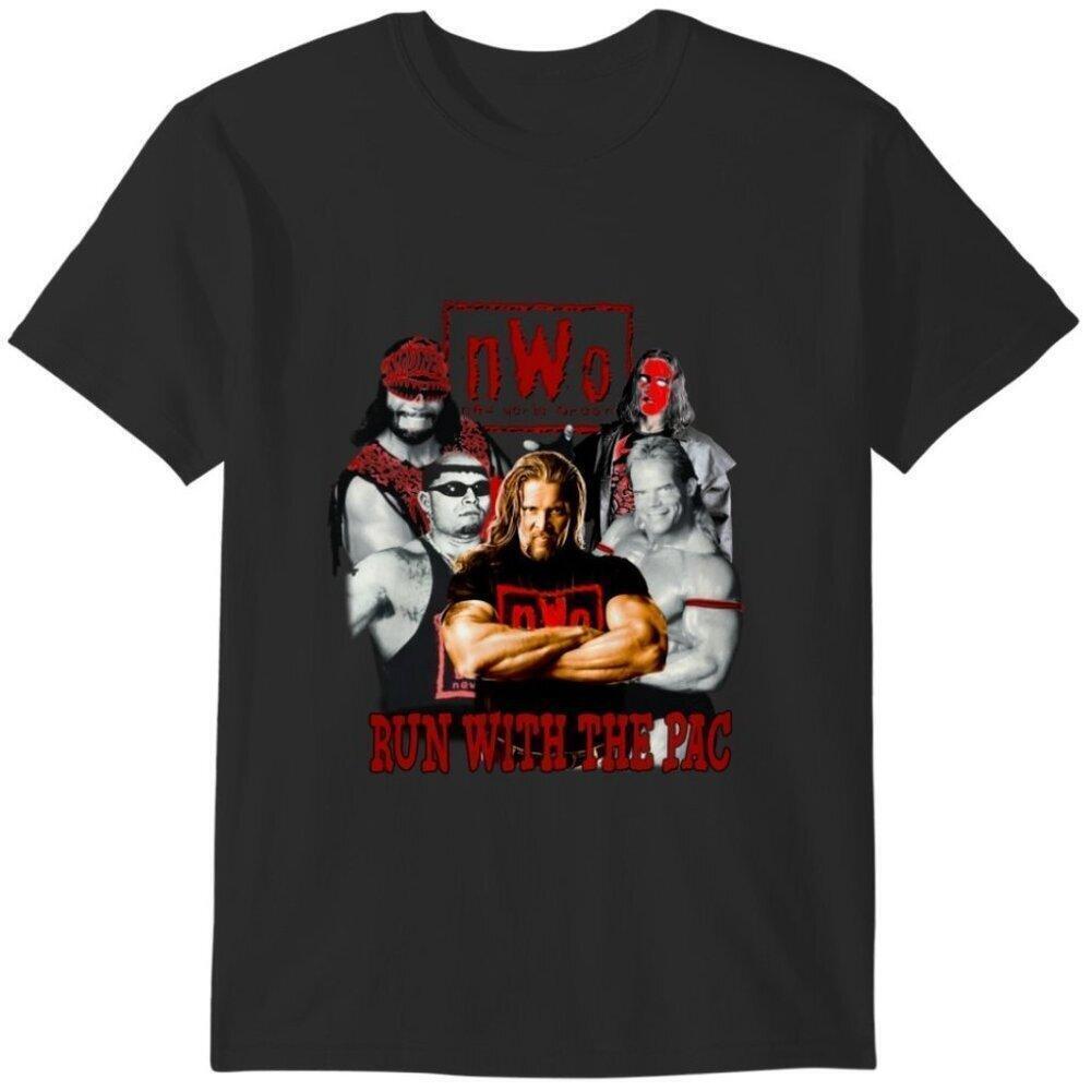 Nwo Wolfpac 1998 Pro Wrestling Graphic  Fan TShirt